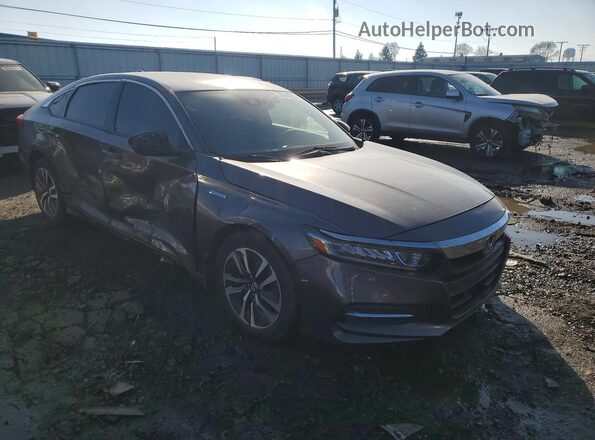 1HGCV3F14KA011629 2019 HONDA ACCORD Серый 