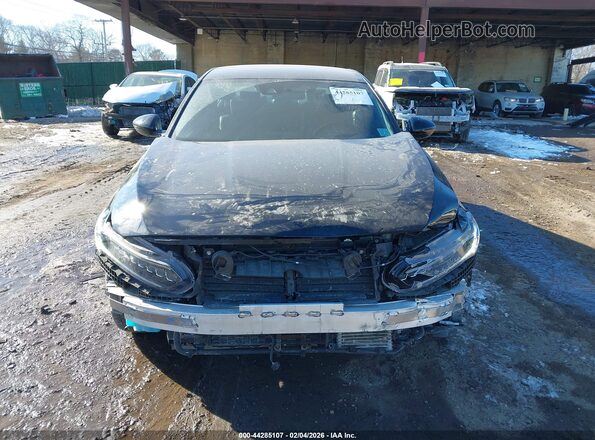 1HGCV3F28NA030312 2022 HONDA ACCORD Black Вид щитка приладів