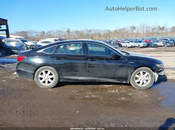 1HGCV3F28NA030312 2022 HONDA ACCORD Black Вид задньої частини салону
