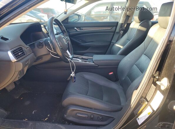 1HGCV3F51KA001983 2019 HONDA ACCORD Black 