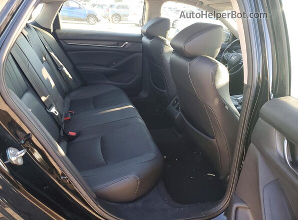 1HGCV3F51KA001983 2019 HONDA ACCORD Black 
