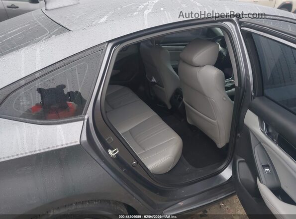 1HGCV3F51LA005078 2020 HONDA ACCORD HYBRID Gray 