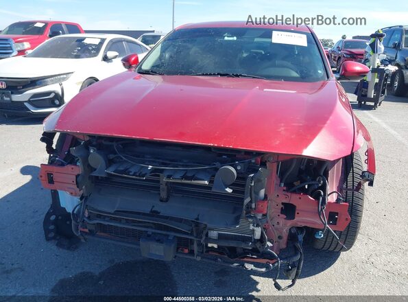 1HGCV3F56KA011540 2019 HONDA ACCORD HYBRID Burgundy 
