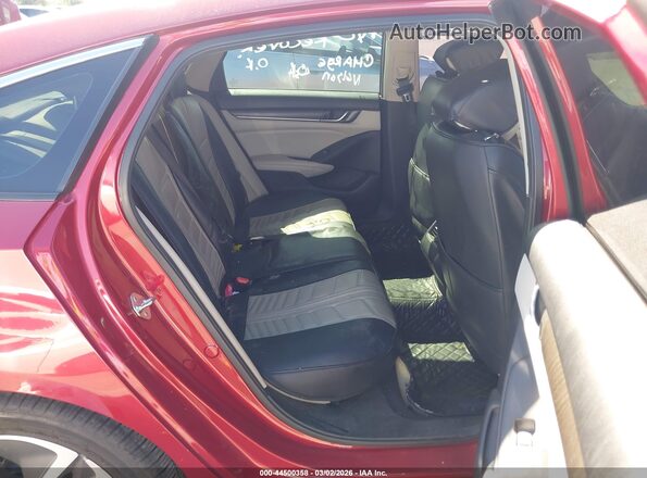 1HGCV3F56KA011540 2019 HONDA ACCORD HYBRID Burgundy 
