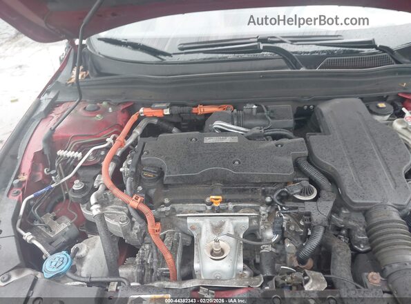 1HGCV3F59LA002980 2020 HONDA ACCORD HYBRID Red 