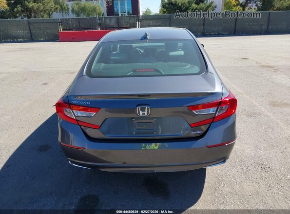 1HGCV3F5XLA000638 2020 HONDA ACCORD HYBRID Серый 