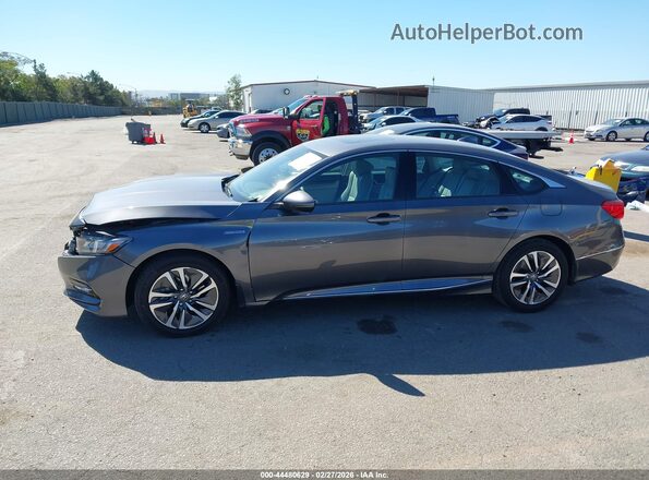1HGCV3F5XLA000638 2020 HONDA ACCORD HYBRID Серый 