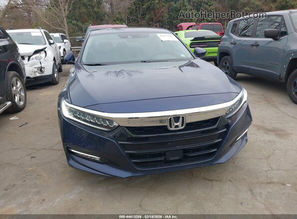 1HGCV3F93LA017137 2020 HONDA ACCORD HYBRID Blue 