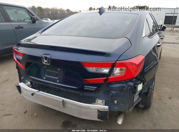 1HGCV3F93LA017137 2020 HONDA ACCORD HYBRID Blue 