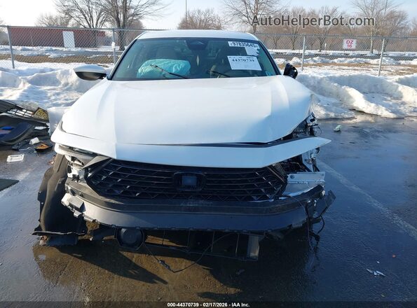 1HGCY1F25RA065522 2024 HONDA ACCORD White წინა პანელის ხედი