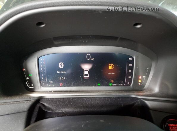 1HGCY1F30PA038945 2023 HONDA ACCORD Charcoal Widok zestawu wskaźników