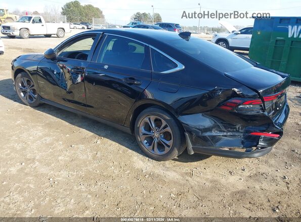1HGCY1F32RA068788 2024 HONDA ACCORD Black Trasero izquierdo