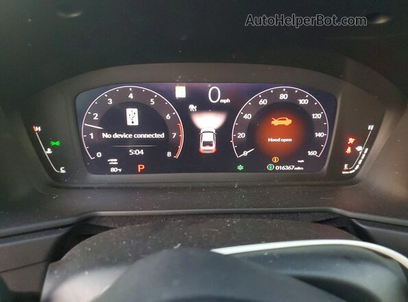 1HGCY1F32RA087924 2024 HONDA ACCORD Charcoal Widok zestawu wskaźników