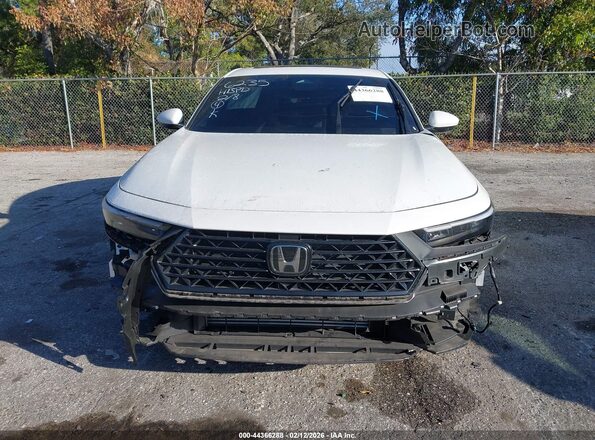 1HGCY1F34RA026235 2024 HONDA ACCORD White Instrument cluster view