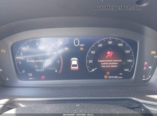 1HGCY1F3XRA006829 2024 HONDA ACCORD Gray Widok tylnych siedzeń