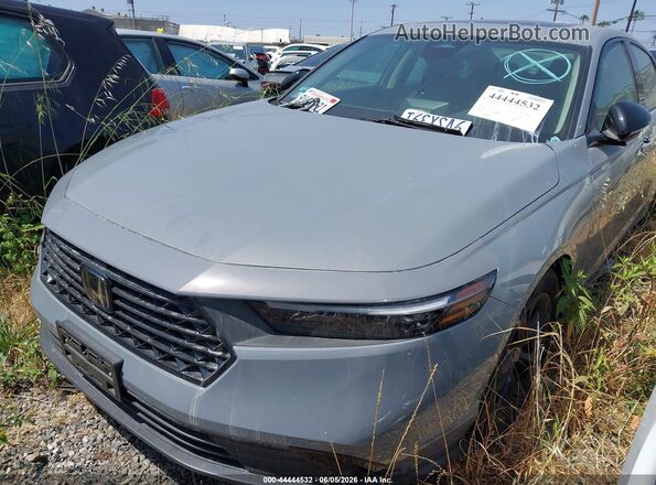 1HGCY1F40SA064155 2025 HONDA ACCORD Gray Przód lewy