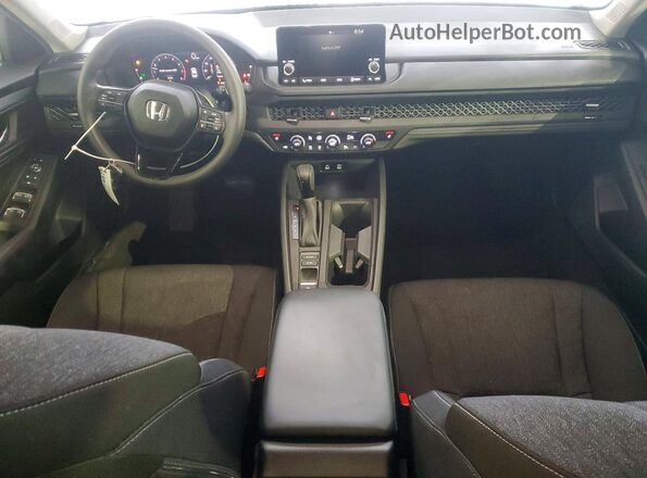 1HGCY1F43SA026449 2025 HONDA ACCORD Silver Dashboard view