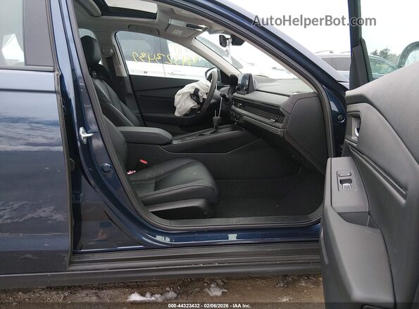 1HGCY1F48SA043697 2025 HONDA ACCORD Blue Widok wnętrza z przodu