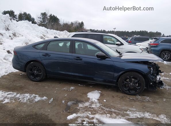 1HGCY1F48SA043697 2025 HONDA ACCORD Blue Widok wnętrza z tyłu