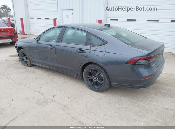1HGCY1F48SA076702 2025 HONDA ACCORD Gray Trasero izquierdo