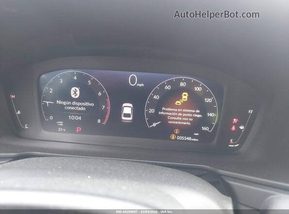 1HGCY1F49SA014287 2025 HONDA ACCORD Black Vista de los asientos traseros