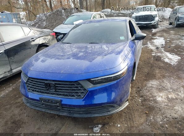 1HGCY2F50PA068499 2023 HONDA ACCORD Blue Vista del cuadro de instrumentos