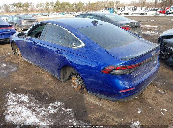 1HGCY2F50PA068499 2023 HONDA ACCORD Blue Trasero izquierdo