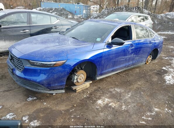 1HGCY2F50PA068499 2023 HONDA ACCORD Blue Vista tres cuartos delantera izquierda