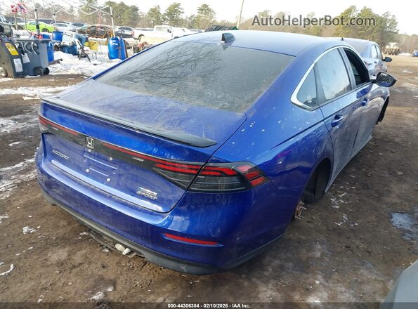 1HGCY2F50PA068499 2023 HONDA ACCORD Blue Trasero derecho