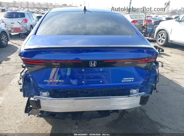 1HGCY2F50SA011714 2025 HONDA ACCORD HYBRID Blue 