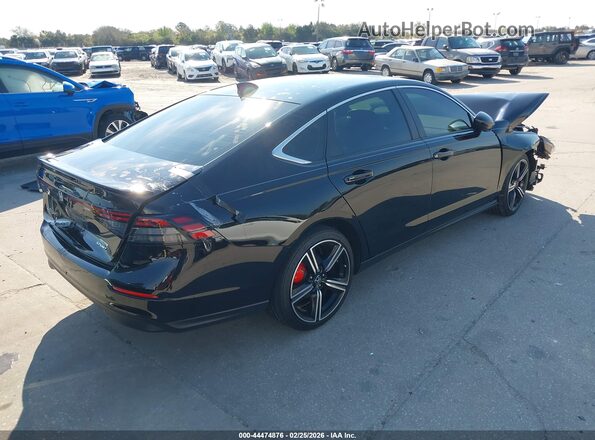 1HGCY2F51RA024868 2024 HONDA ACCORD Black Tył prawy