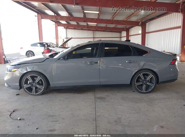 1HGCY2F52SA015540 2025 HONDA ACCORD HYBRID Gray 