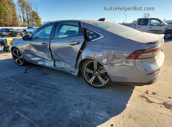 1HGCY2F53RA081508 2024 HONDA ACCORD Gray Trasero izquierdo