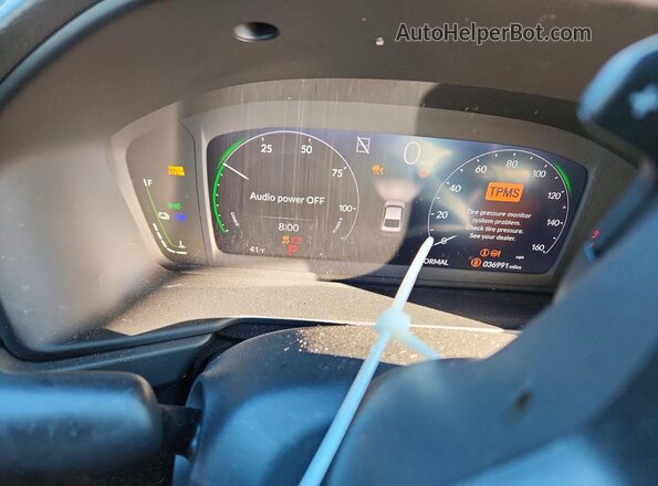 1HGCY2F53RA081508 2024 HONDA ACCORD Gray Vista del cuadro de instrumentos