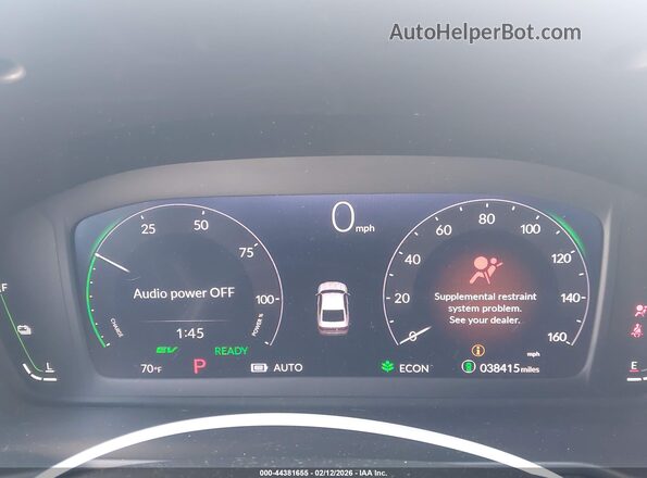 1HGCY2F54SA007052 2025 HONDA ACCORD White Vista de los asientos traseros
