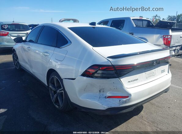 1HGCY2F54SA007052 2025 HONDA ACCORD White Trasero izquierdo