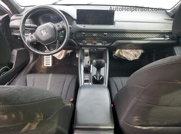 1HGCY2F57PA006596 2023 HONDA ACCORD Blue Вид панелі приладів
