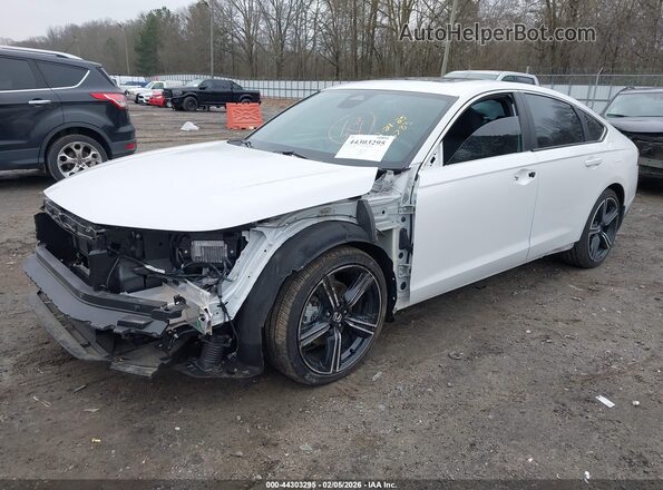 1HGCY2F57RA073783 2024 HONDA ACCORD White Przód lewy