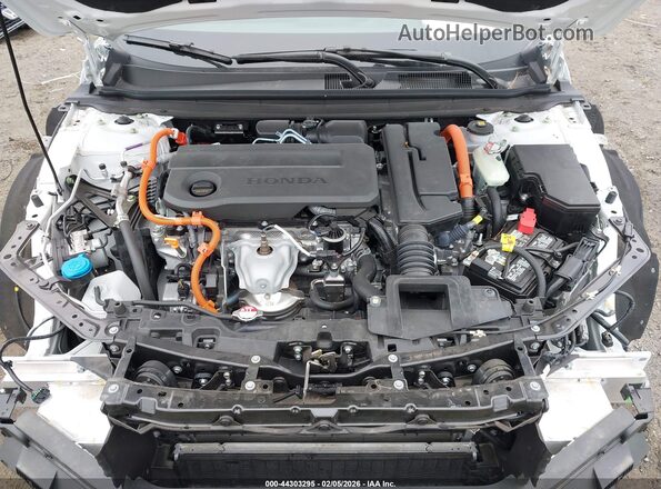 1HGCY2F57RA073783 2024 HONDA ACCORD White Widok z tyłu