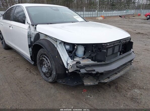 1HGCY2F57RA073783 2024 HONDA ACCORD White Widok z przodu