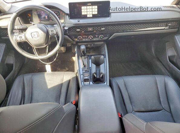 1HGCY2F67PA027814 2023 HONDA ACCORD Gray Առջևի վահանակի տեսք
