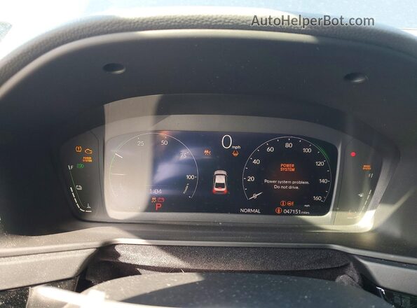 1HGCY2F67PA027814 2023 HONDA ACCORD Gray Սարքավորումների վահանակի տեսք