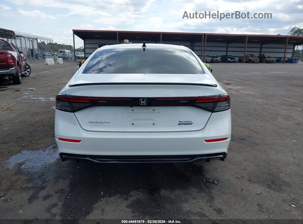1HGCY2F78PA050060 2023 HONDA ACCORD HYBRID White 