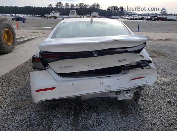 1HGCY2F81RA058965 2024 HONDA ACCORD White Widok z tyłu