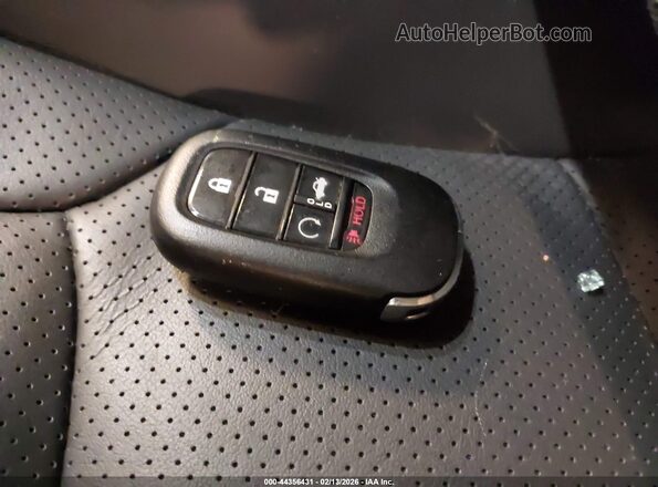 1HGCY2F81SA009514 2025 HONDA ACCORD Black Առջևի վահանակի տեսք