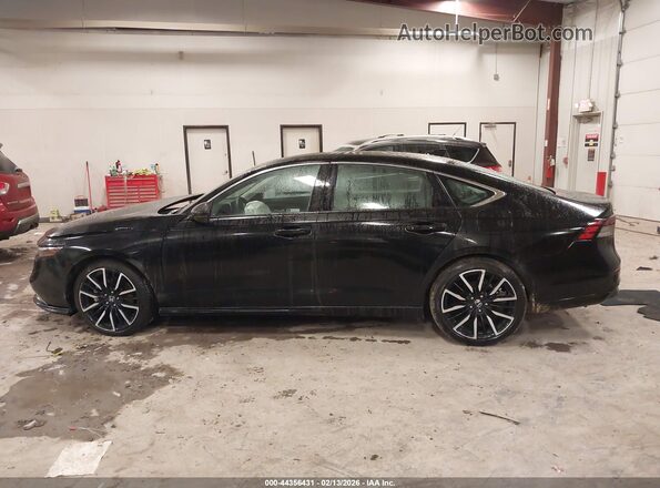 1HGCY2F81SA009514 2025 HONDA ACCORD Black Սալոնի 360 աստիճան տեսք