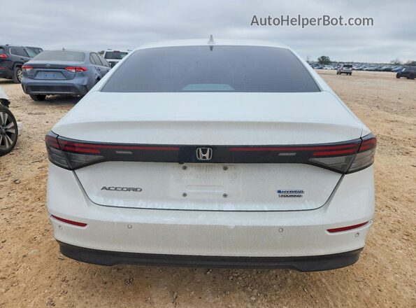 1HGCY2F84RA034661 2024 HONDA ACCORD White უკანა ხედი