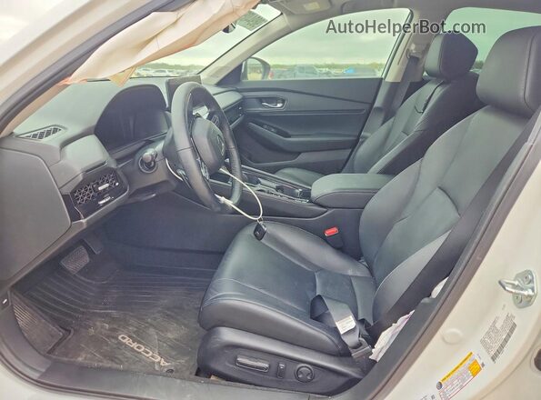 1HGCY2F84RA034661 2024 HONDA ACCORD White წინა სალონის ხედი