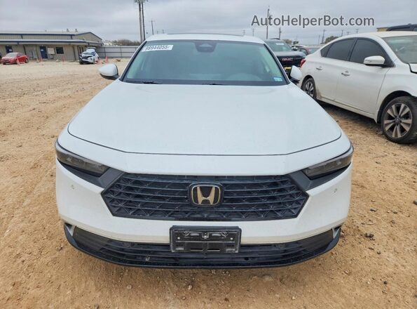 1HGCY2F84RA034661 2024 HONDA ACCORD White წინა ხედი