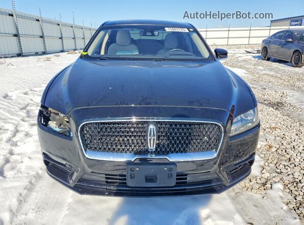 1LN6L9NPXL5601009 2020 LINCOLN CONTINENTA Black Widok z przodu